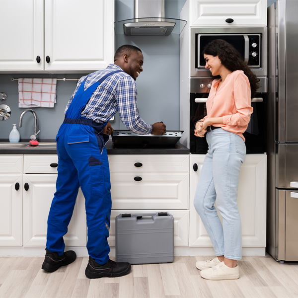 can you provide an estimate for cooktop repair before beginning any work in Douglass Michigan